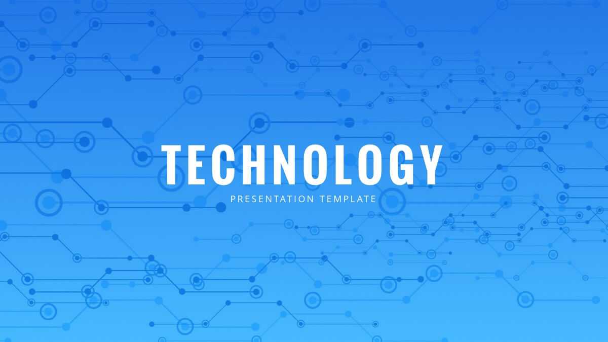 Technology Powerpoint Template - Free Powerpoint Presentation intended for Powerpoint Templates For Technology Presentations