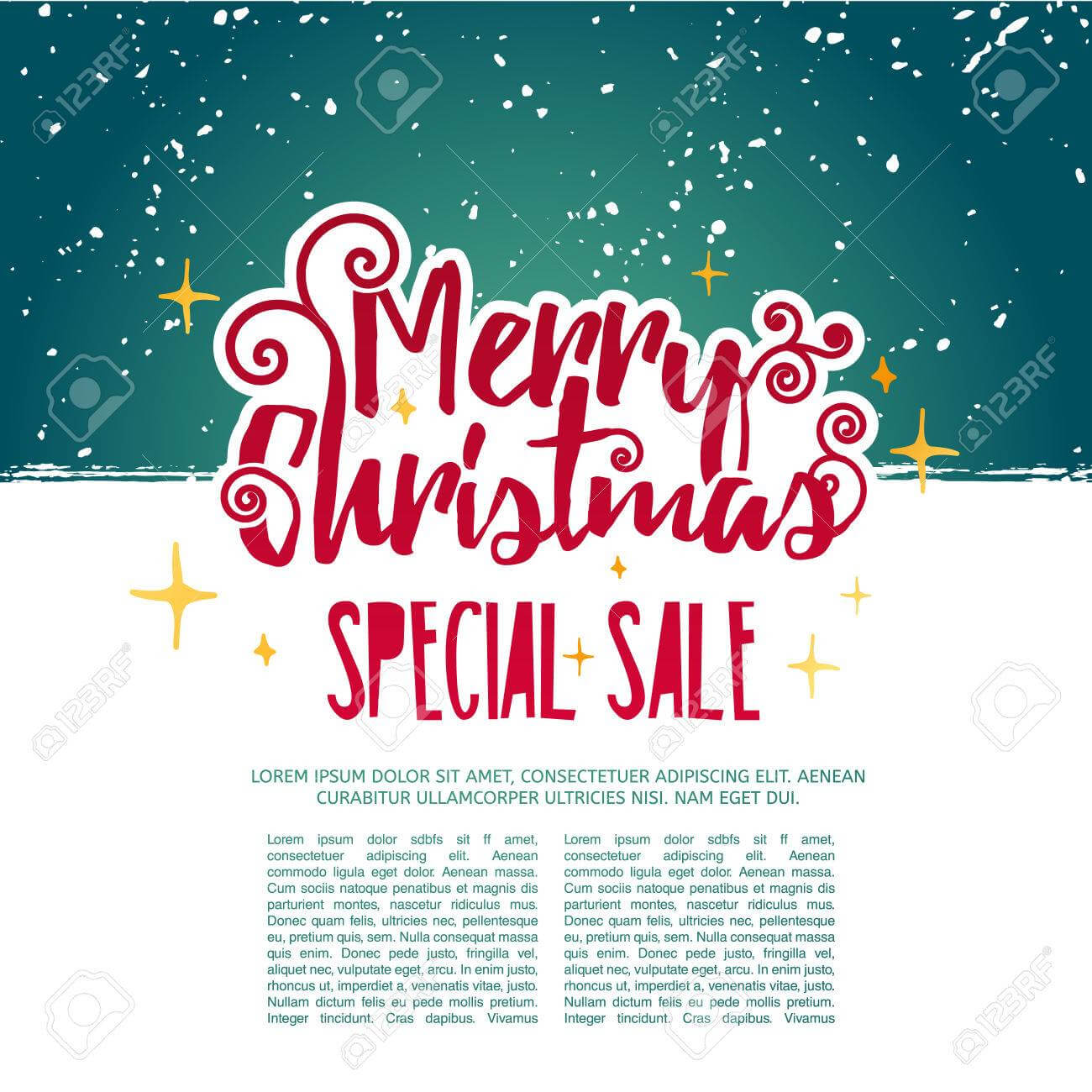 Template Design Merry Christmas Banner. Happy Holiday Brochure.. Pertaining To Merry Christmas Banner Template