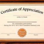 Template: Editable Certificate Of Appreciation Template Free For Certification Of Participation Free Template