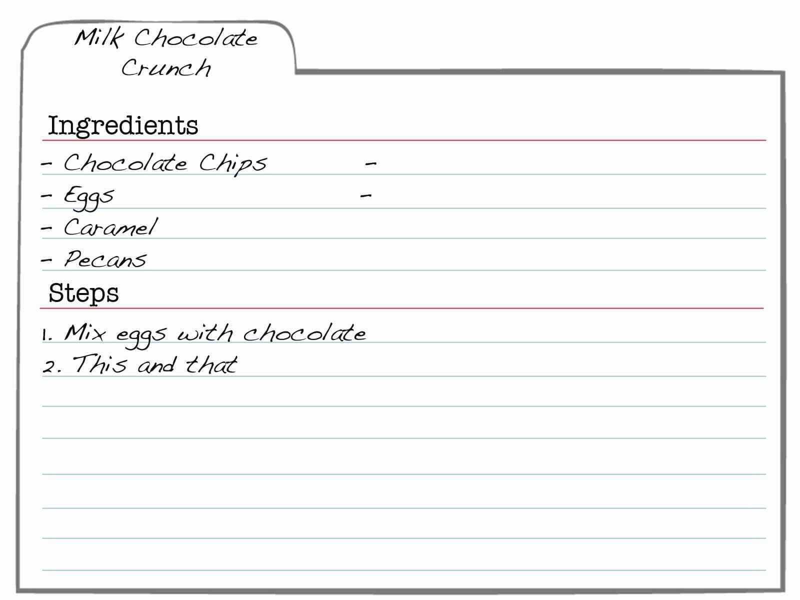 Template For Index Cards Unique 9 Index Card Templates For Regarding Index Card Template For Word