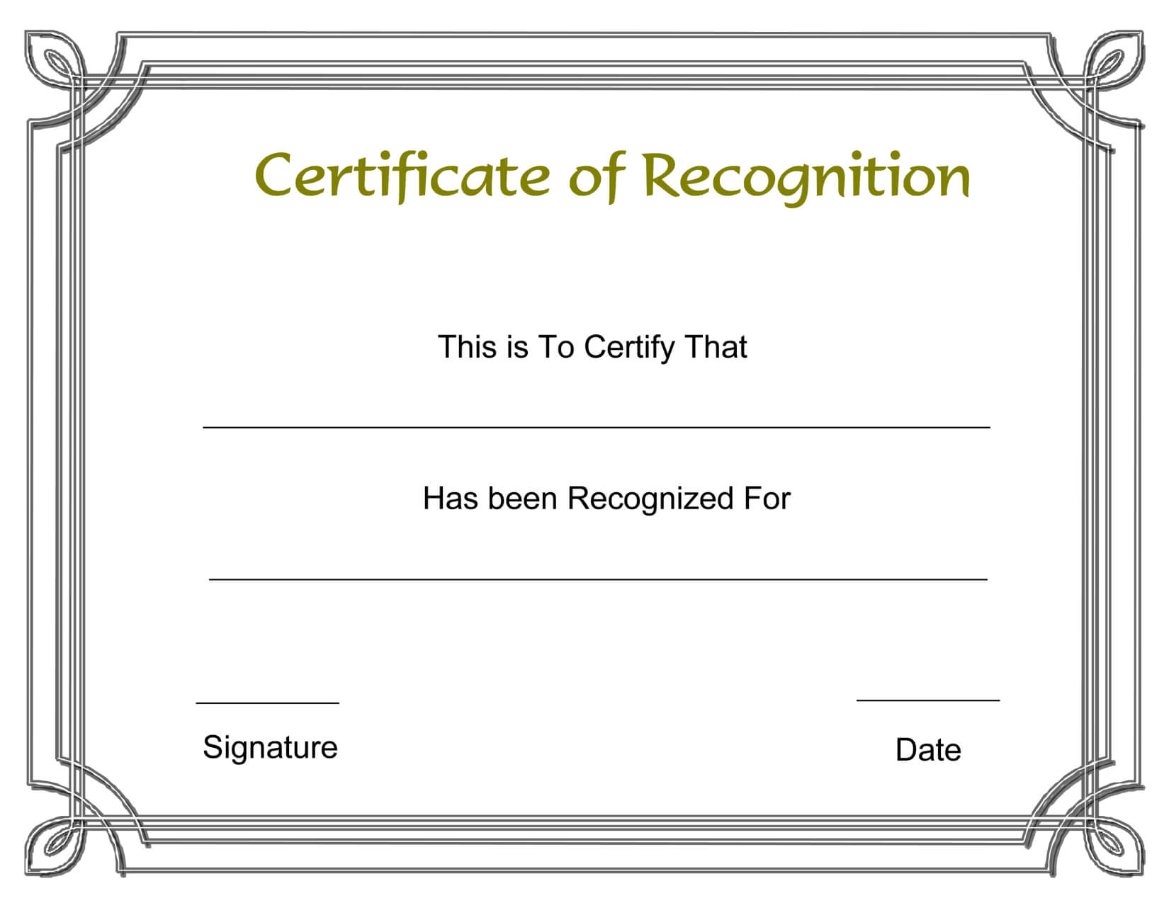 Template Free Award Certificate Templates And Employee Regarding Employee Recognition Certificates Templates Free