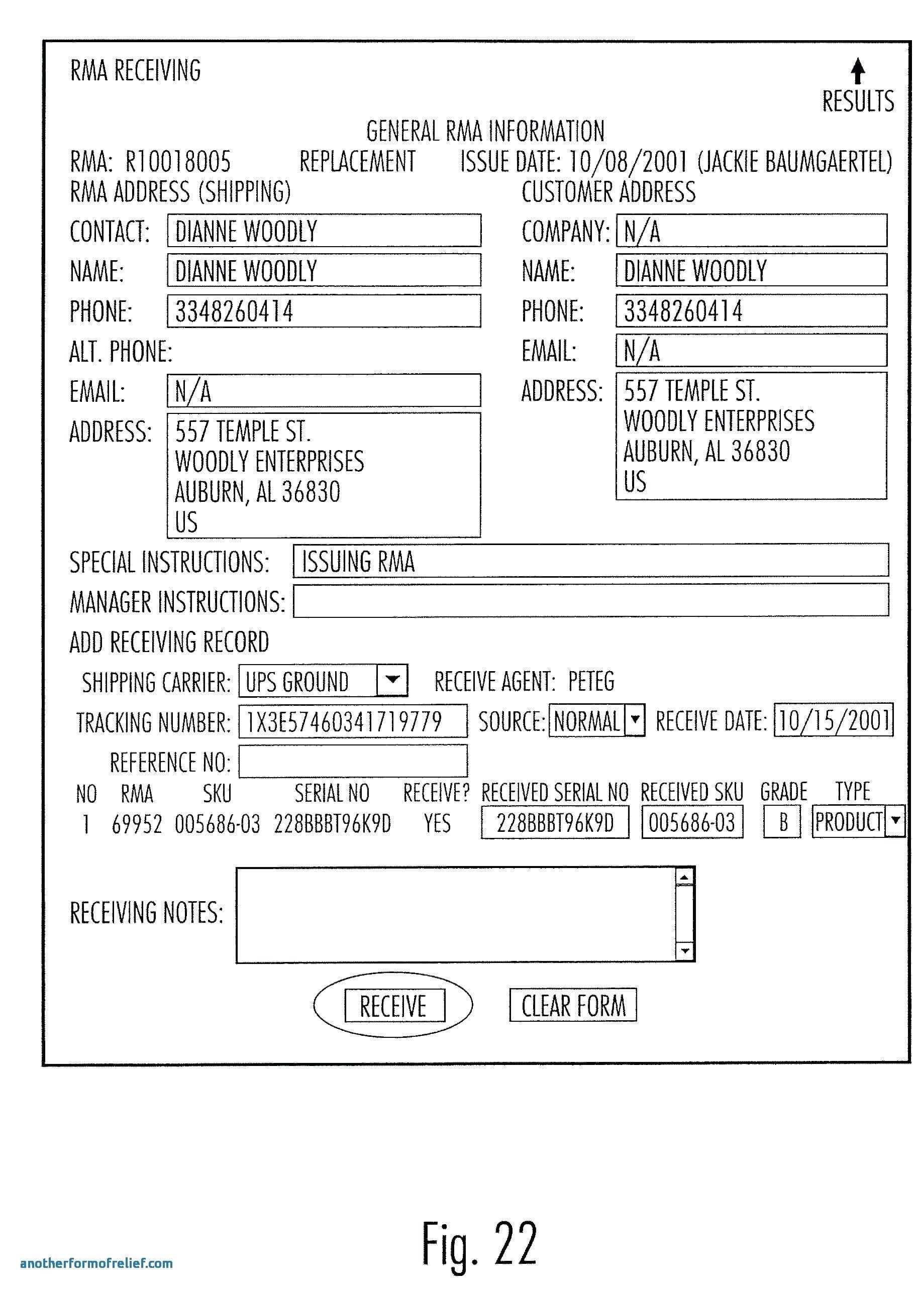 Template Rma Request Form Template – Nurul Amal With Rma Report Template