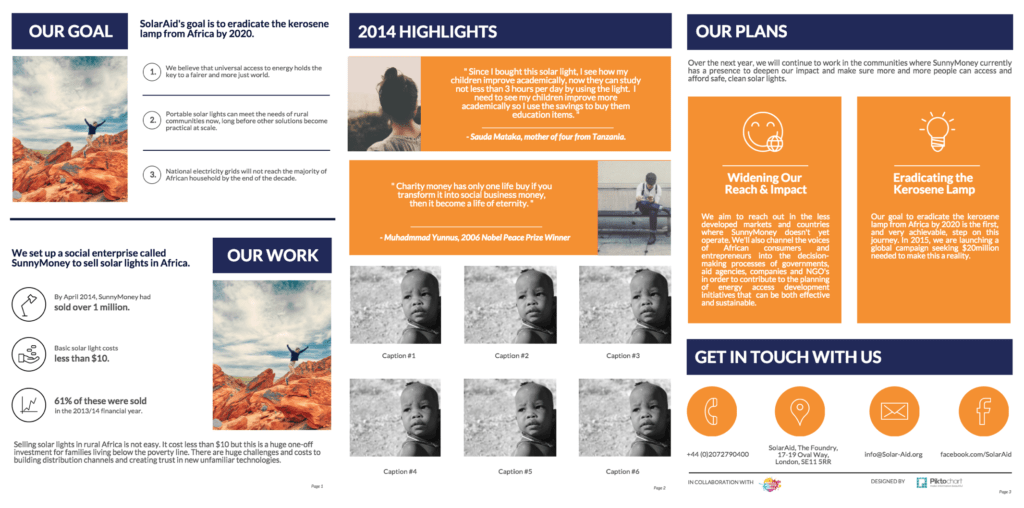Ngo Brochure Templates