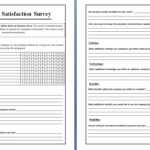 Templates | Survey Templates And Worksheets Regarding Poll Template For Word