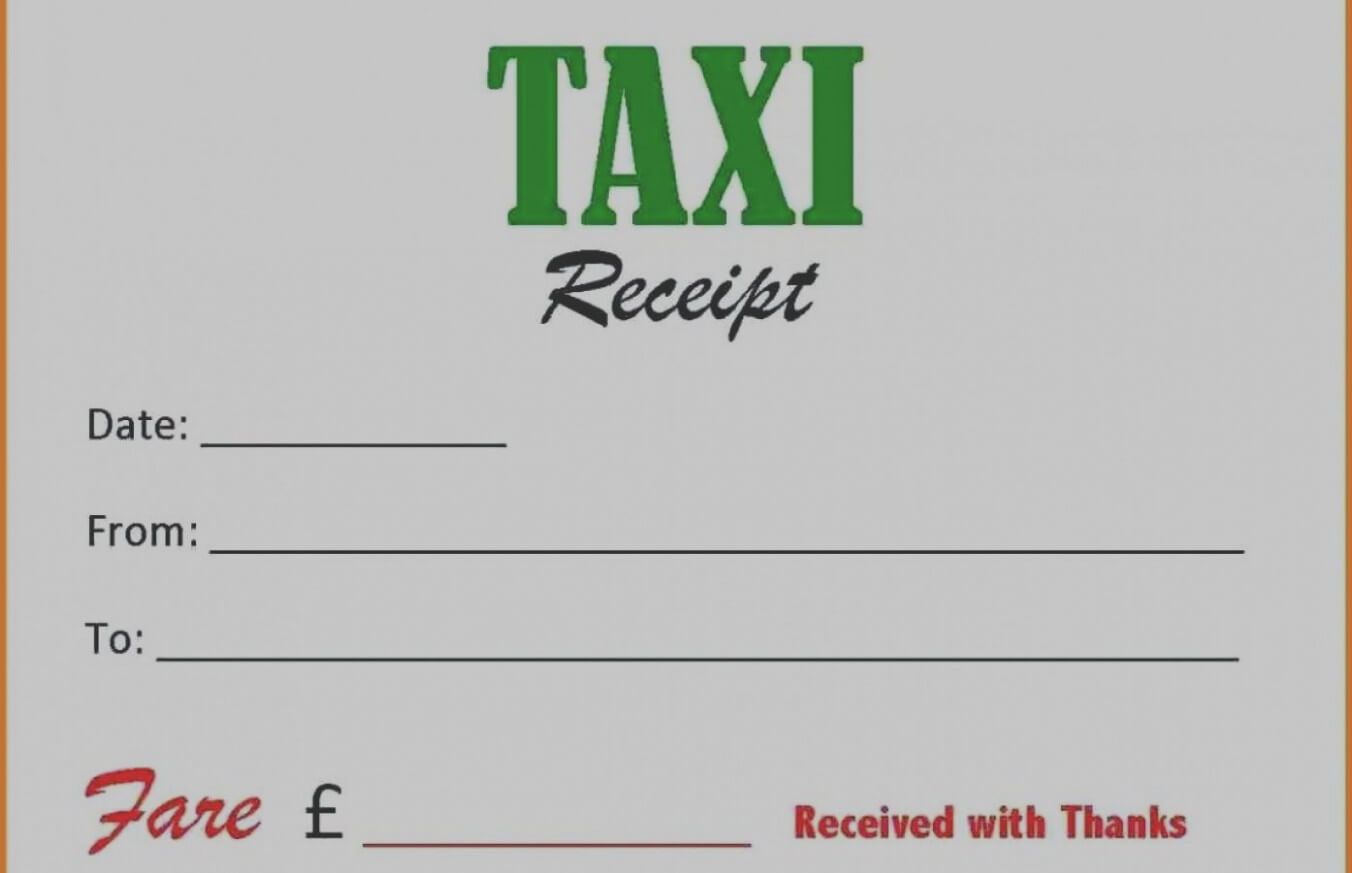 Ten Reasons Why Taxi Cab Receipt Template Is | Invoice Form Intended For Blank Taxi Receipt Template