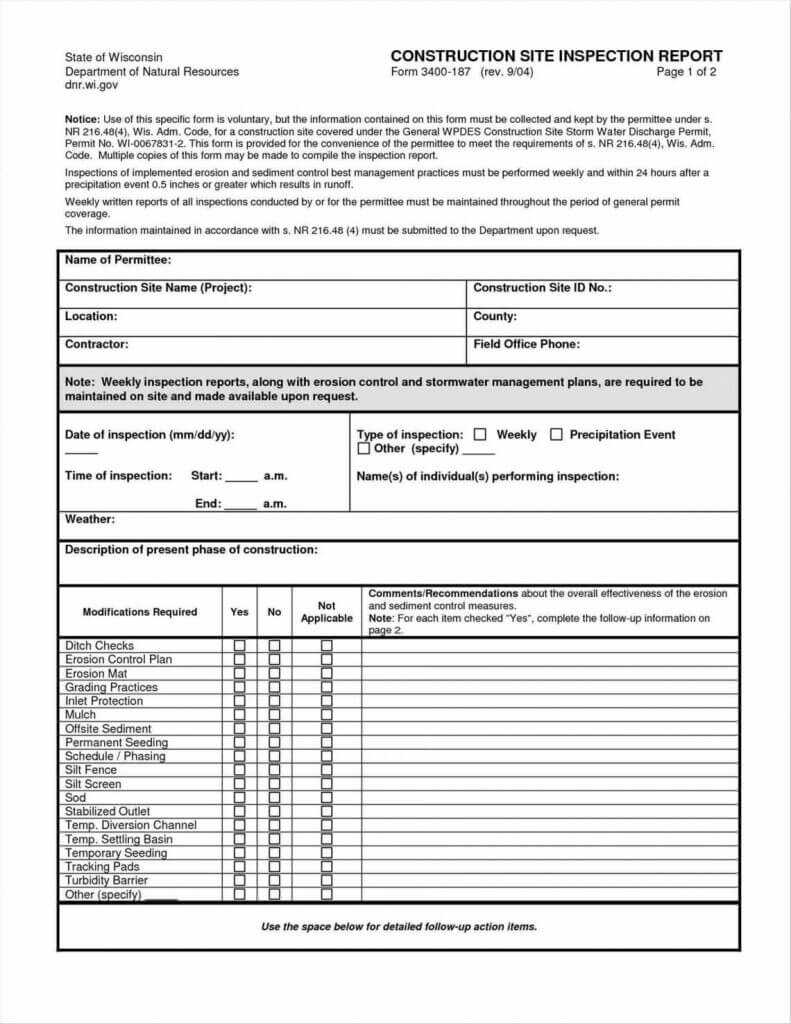 Termite Spection Report Sample Pre Purchase Building In Pre Purchase Building Inspection Report Template