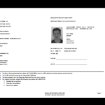 Texas Temp Driver's Permit, Template, Printable, Temporary With Regard To Texas Id Card Template