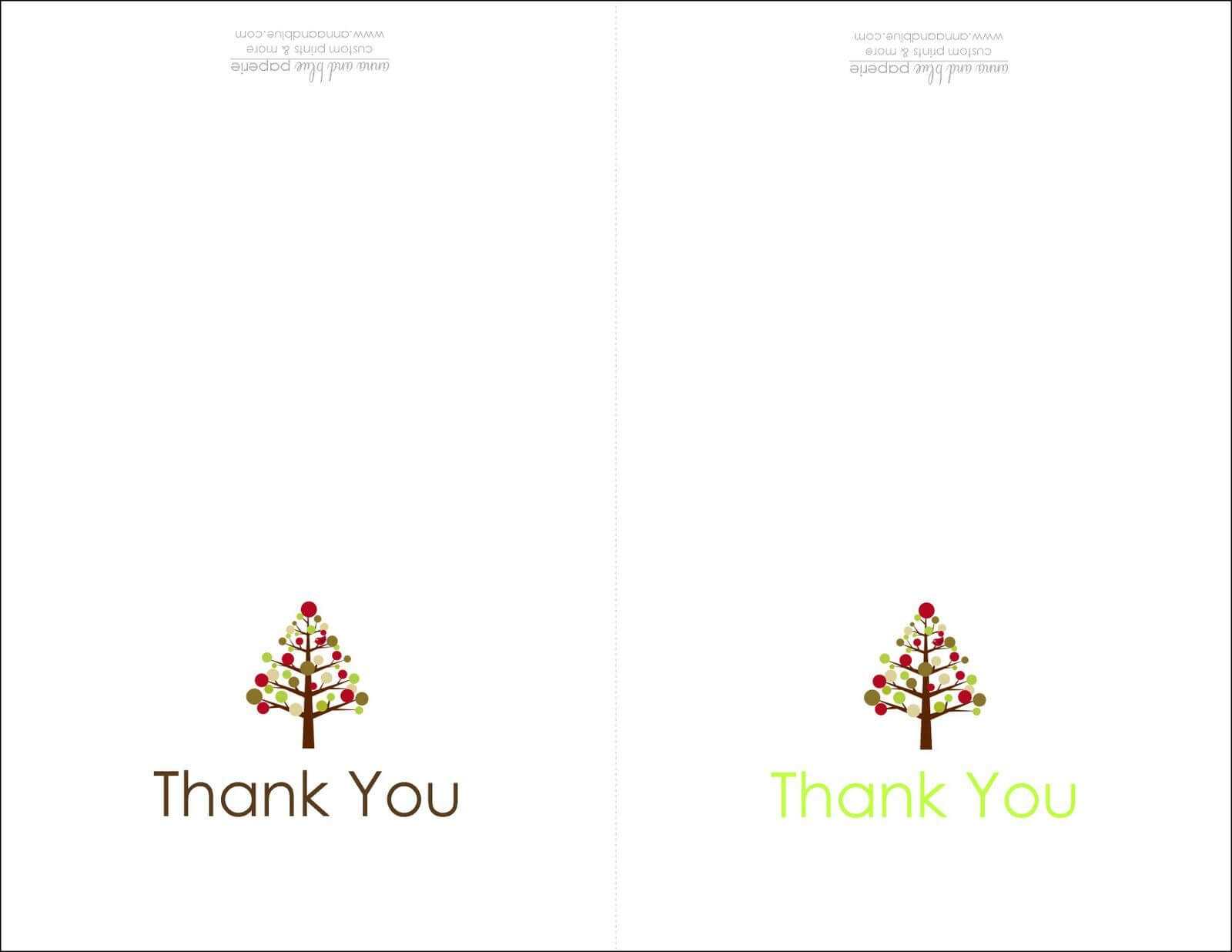 Thank You Cards Printable | Printable | Thank You Card In Christmas Thank You Card Templates Free