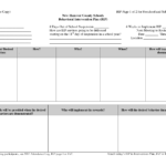 That Behavior Intervention Plan Template Doc Behavioral For Intervention Report Template