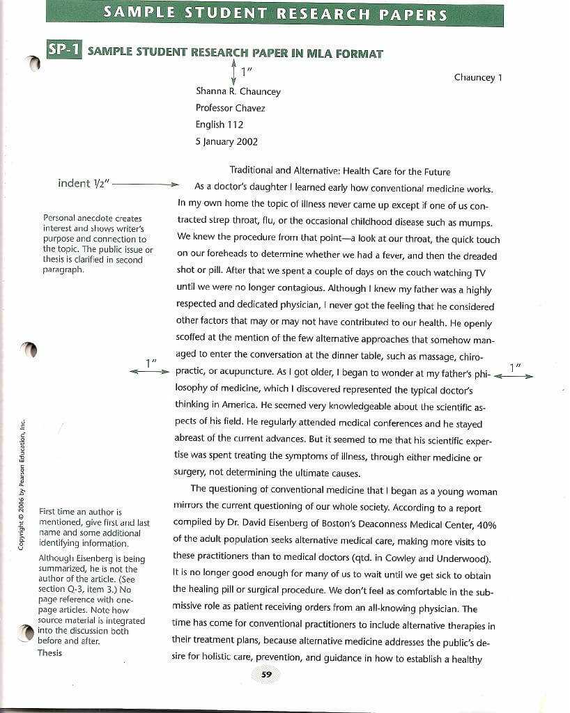 The Basics Of A Research Paper Format - College Research with Research Report Sample Template