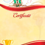 The Certificate Template «Rhythmic Gymnastics» – Dimaker In Gymnastics Certificate Template