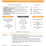 The Combination Resume: Examples, Templates, & Writing Guide Inside Combination Resume Template Word