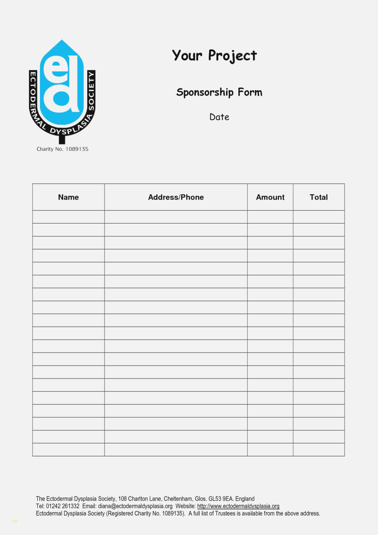 The Death Of Sponsorship | Realty Executives Mi : Invoice For Blank Sponsorship Form Template