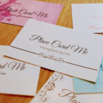 The Definitive Guide To Wedding Place Cards | Place Card Me Intended For Celebrate It Templates Place Cards