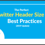 The Perfect Twitter Header Size & Best Practices (2019 Update) Intended For Facebook Banner Size Template