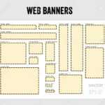 The Set Of Blank Web Banner Templates Pertaining To Free Blank Banner Templates