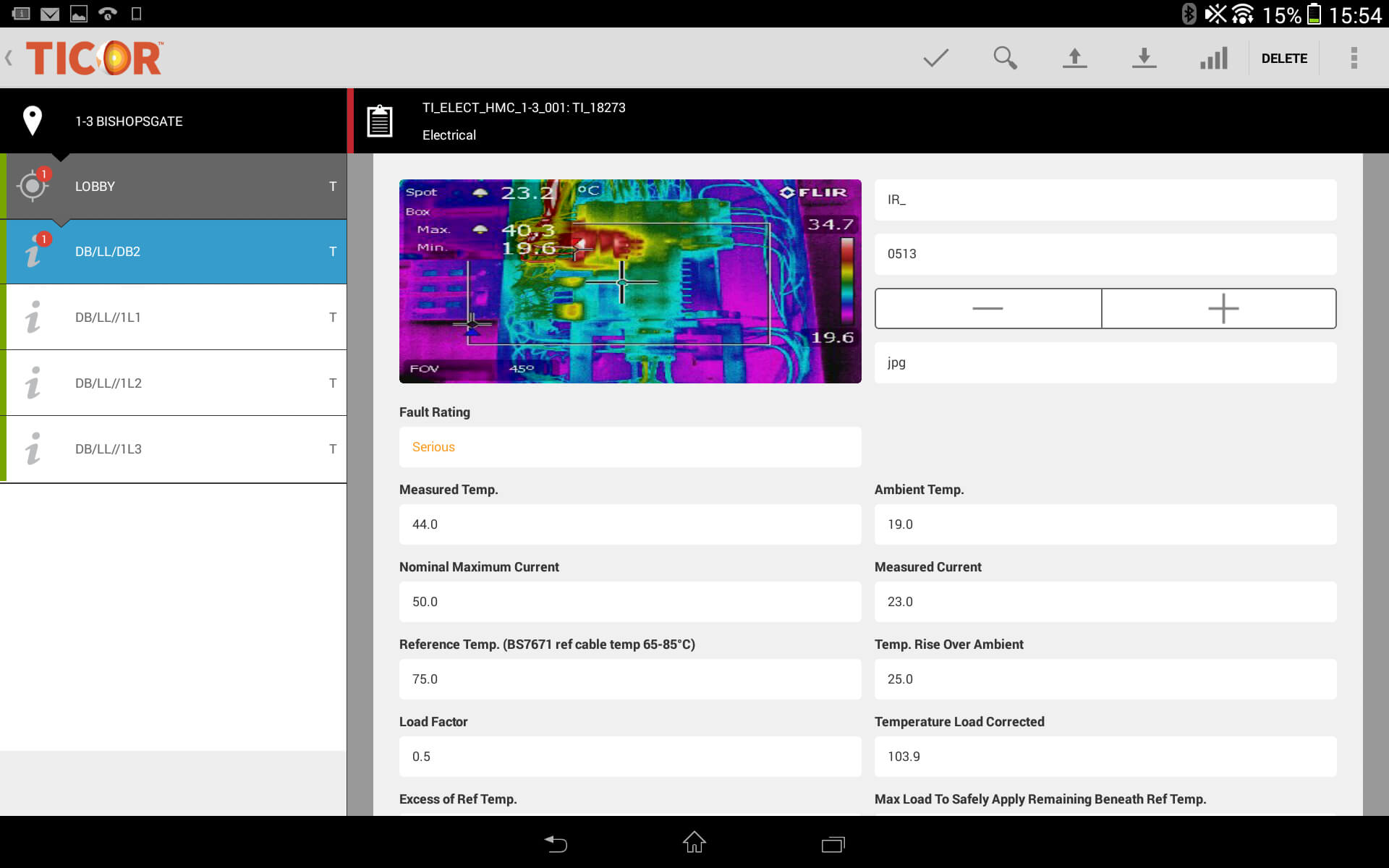 Thermal Imaging Software - Ticor With Thermal Imaging Report Template