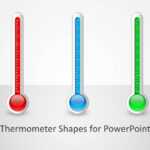 Thermometer Shapes For Powerpoint Throughout Powerpoint Thermometer Template