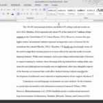 Thesis Formatting: Ms Word Tips Throughout Ms Word Thesis Template