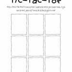 Tic Tac Toe Template Printable For Two Can Do It Sight Word In Tic Tac Toe Template Word