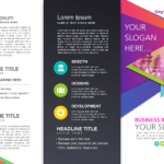 Tinyppt: Smart Art Infographic Brochure Newspaper Template For Google Drive Brochure Template