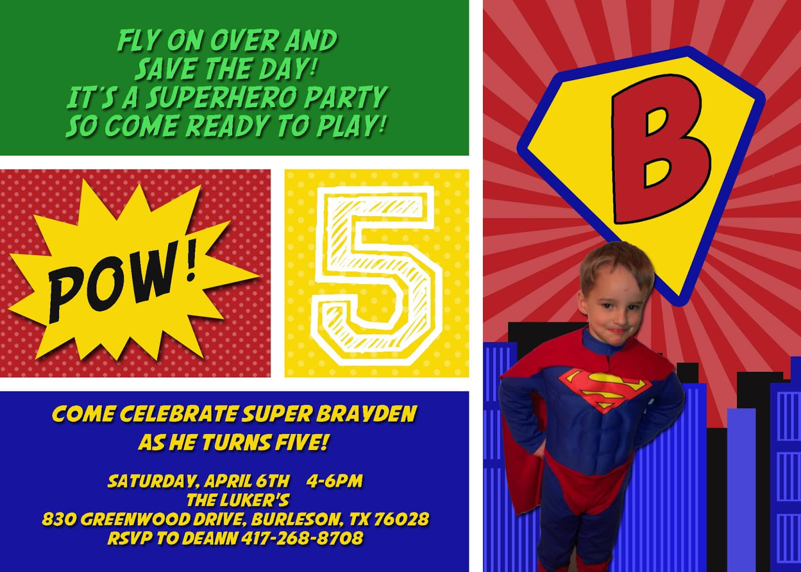 Tips To Make Superman Birthday Invitation — Metal Decorations Pertaining To Superman Birthday Card Template
