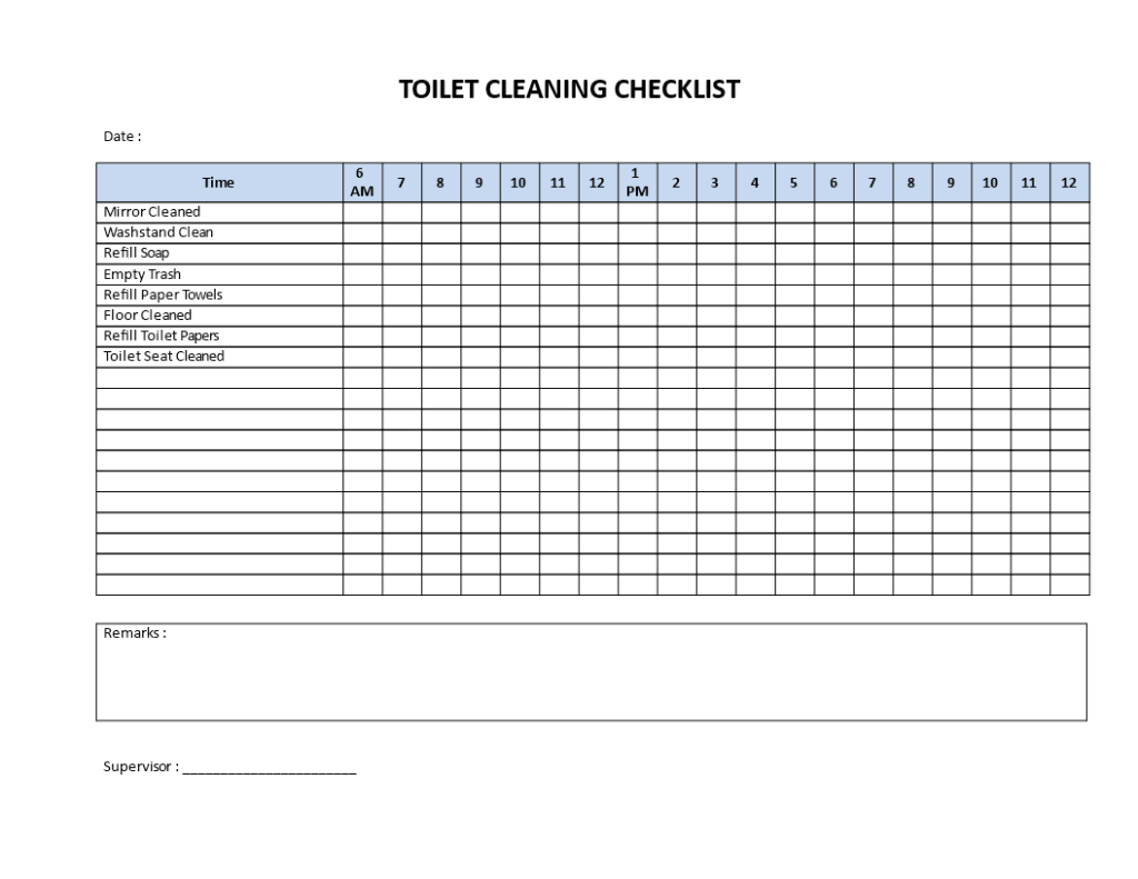 Toilet Cleaning Checklist Download This Printable Toilet in Cleaning Toilet Cleaning Checklist Download This Printable Toilet in Cleaning