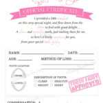 Tooth Fairy Certificate – Pink – Instant Download With Regard To Tooth Fairy Certificate Template Free