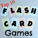 Top 10 Flash Card Games And Diy Flash Cards | True Aim For Free Printable Flash Cards Template