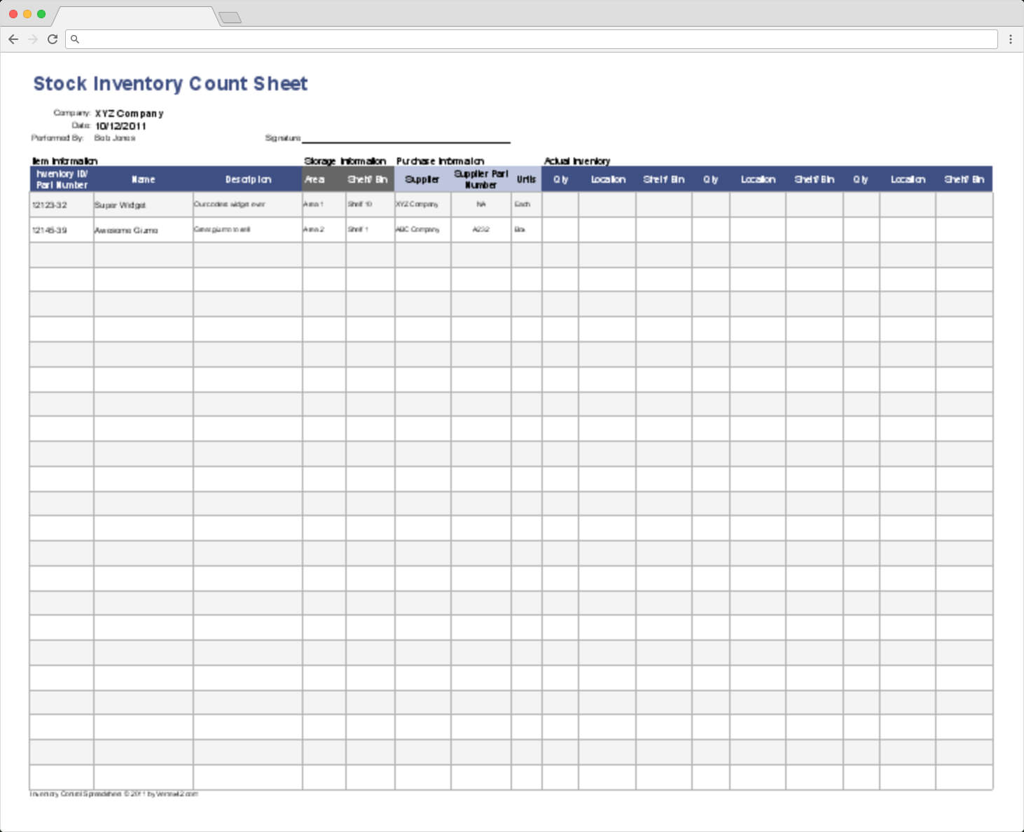 Top 10 Inventory Excel Tracking Templates – Blog Sheetgo Within Stock Analysis Report Template