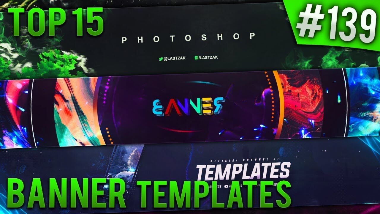 Top 15 Photoshop Banner Templates #139 (Free Download) For Banner Template For Photoshop