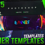 Top 15 Photoshop Banner Templates #139 (Free Download) regarding Adobe Photoshop Banner Templates