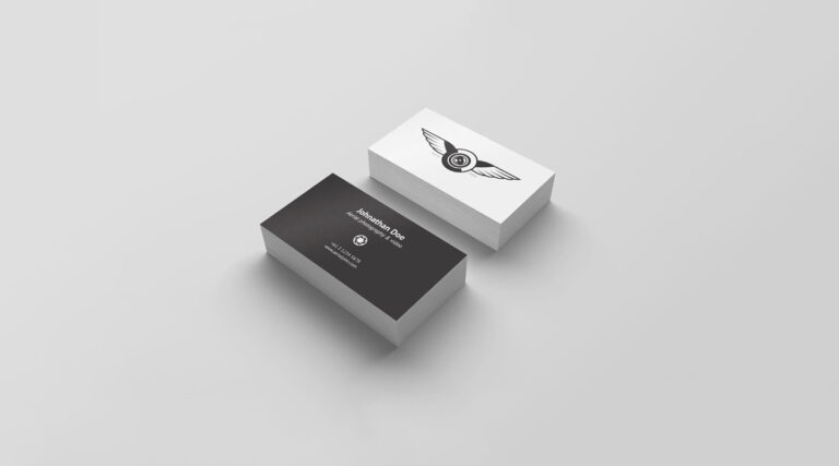 Name Card Photoshop Template