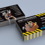 Top 28 Examples Of Unique Construction Business Cards Within Plastering Business Cards Templates