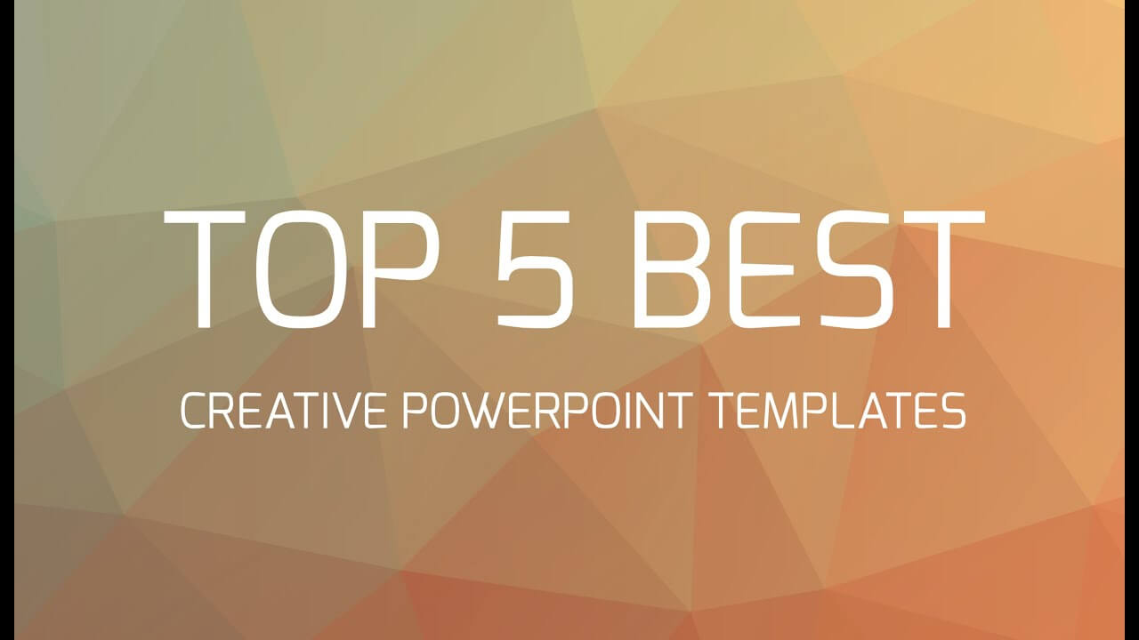 Top 5 Best Creative Powerpoint Templates Regarding Fancy Powerpoint Templates