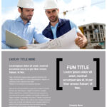 Top Engineering Consultants Flyer Template In Engineering Brochure Templates