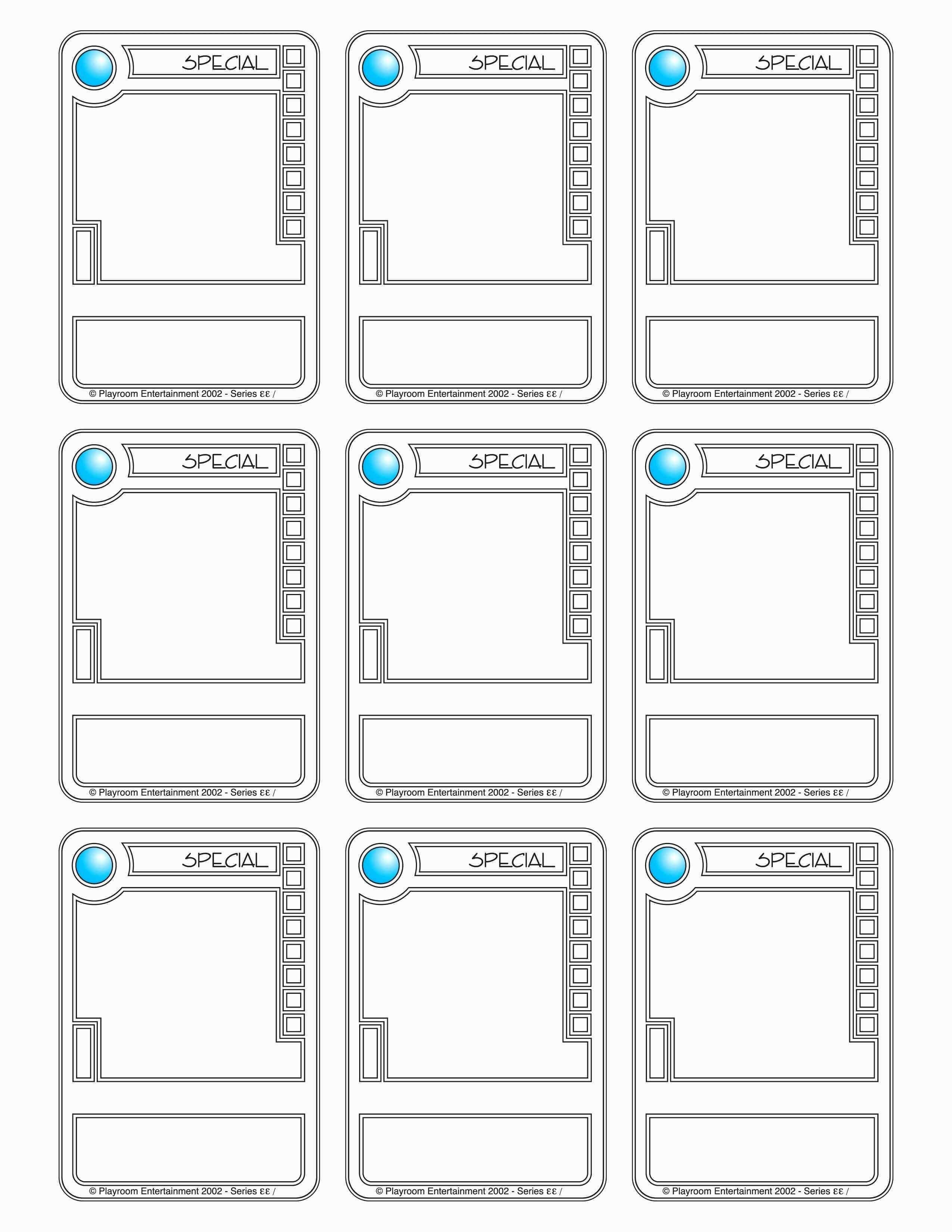 Trading Card Template (3) | Payroll Check Stubs intended for Trading Card Template Word