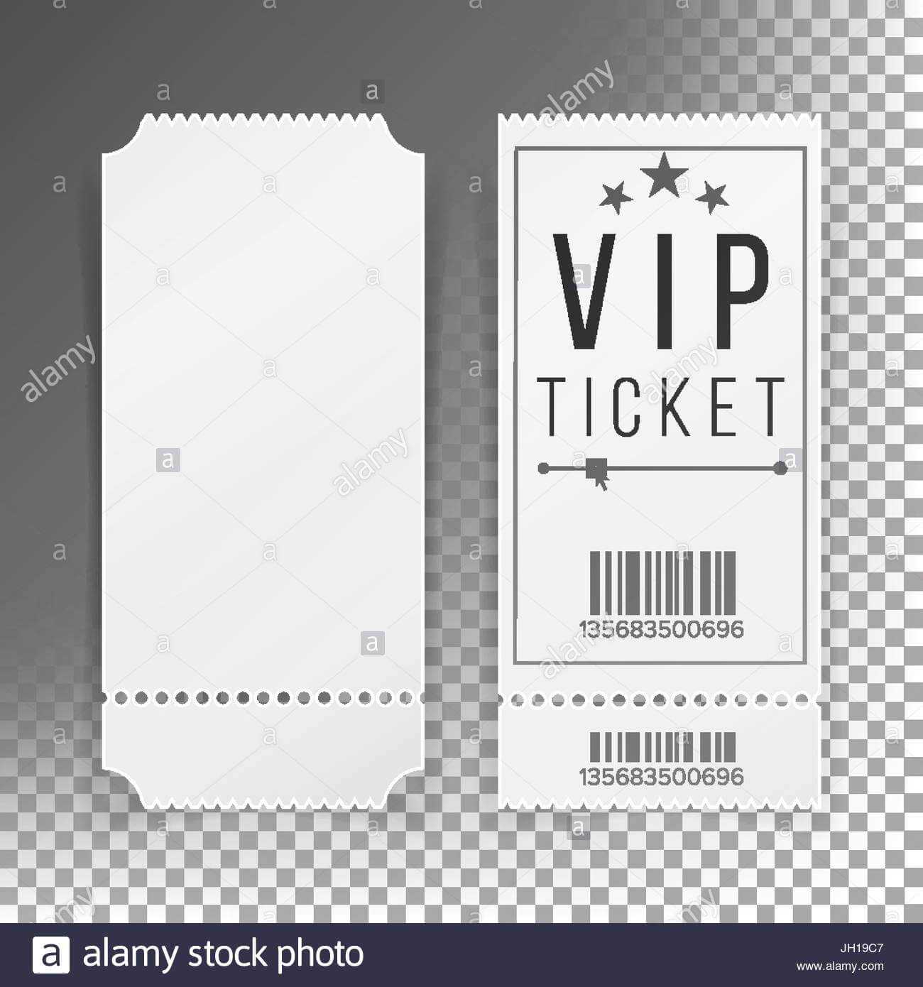 Train Ticket Blank Stock Photos & Train Ticket Blank Stock With Blank Train Ticket Template