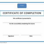 Training Certificate Template Word Format Within Training Certificate Template Word Format