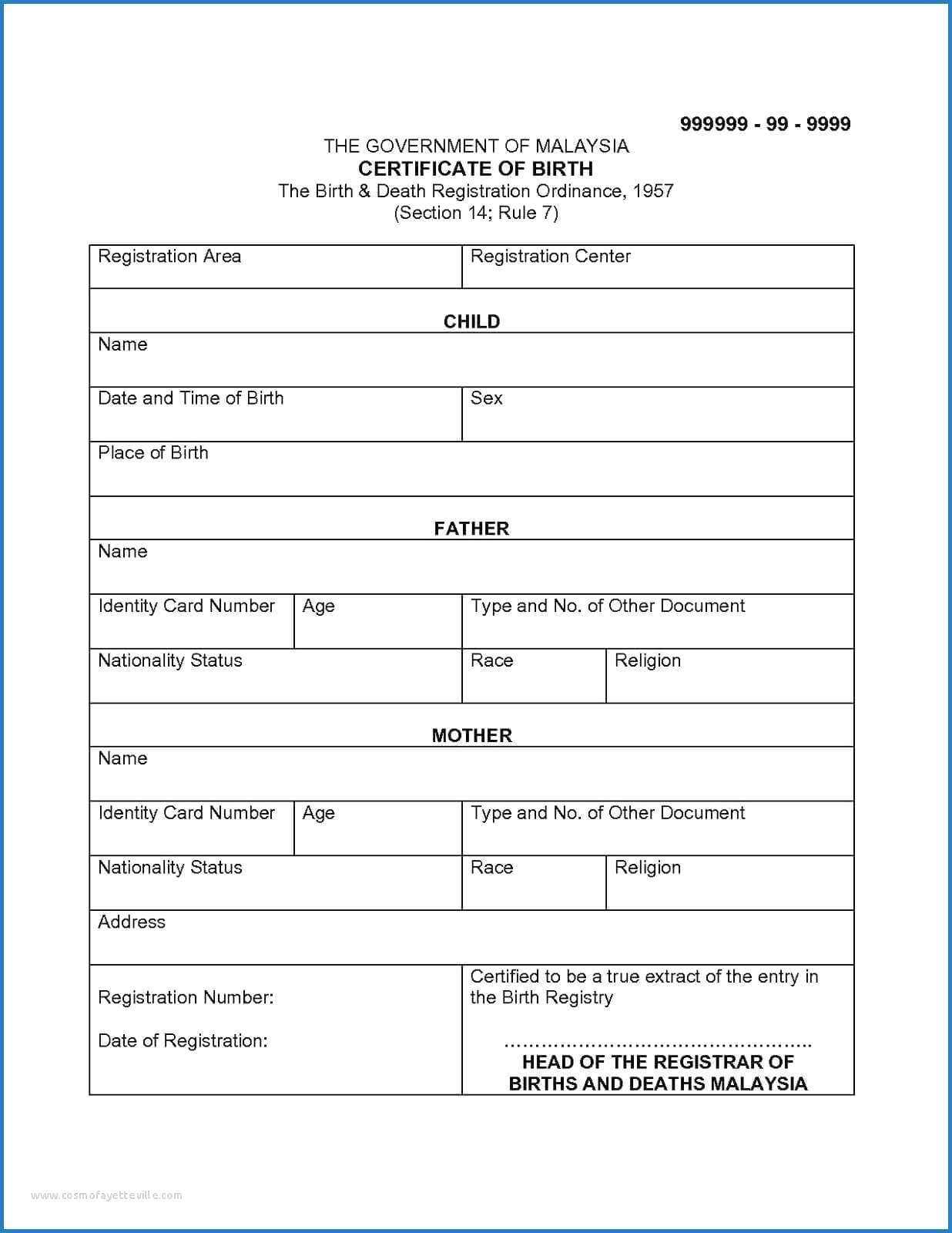 Translation Of Birth Certificate Template – Verypage.co Intended For Birth Certificate Translation Template