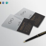 Transparent Business Card Template With Transparent Business Cards Template
