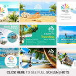 Travel Agency Powerpoint Templateslidesalad On Throughout Tourism Powerpoint Template