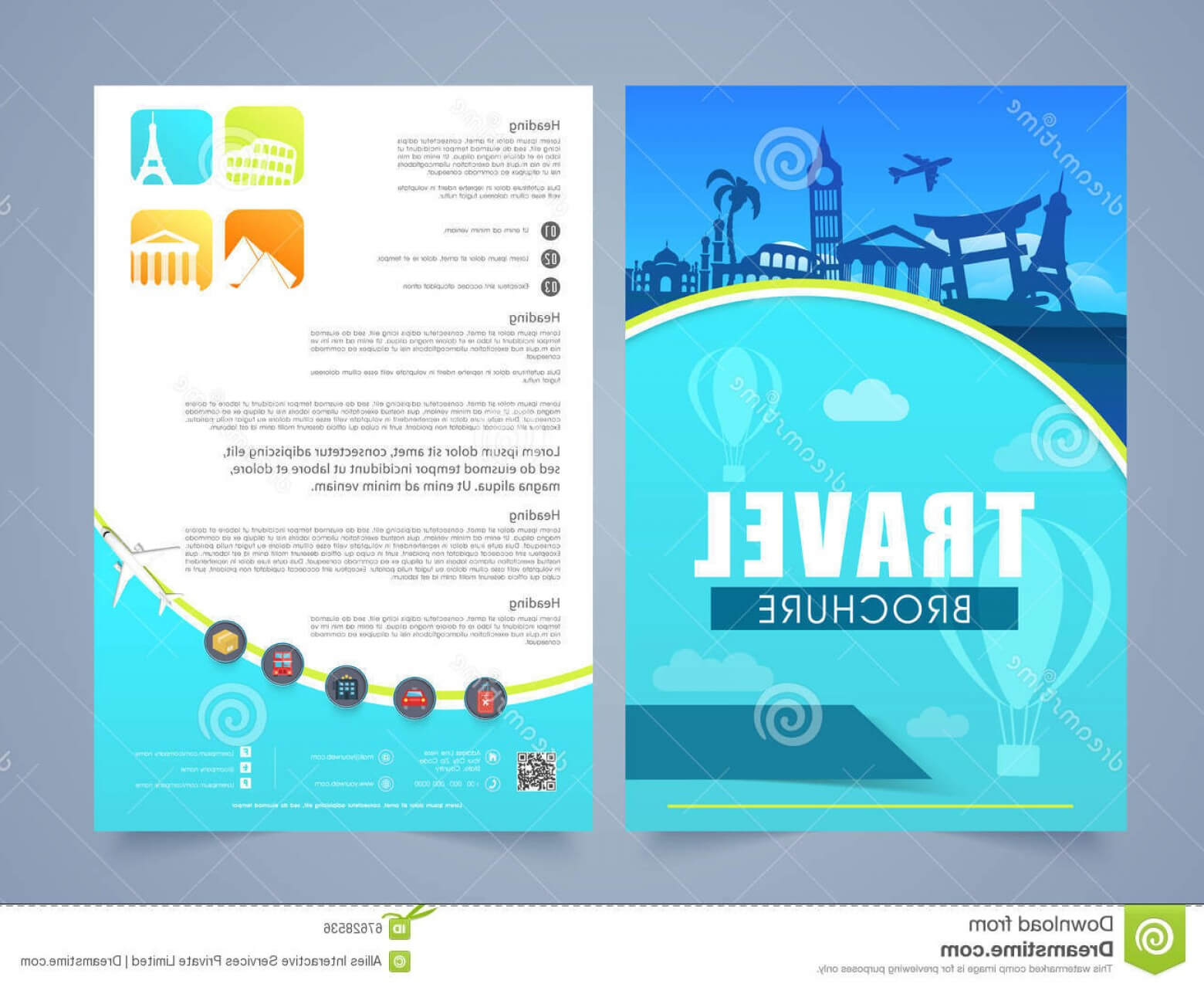 Travel And Tourism Brochure Templates Free | Soidergi in Travel And Tourism Brochure Templates Free