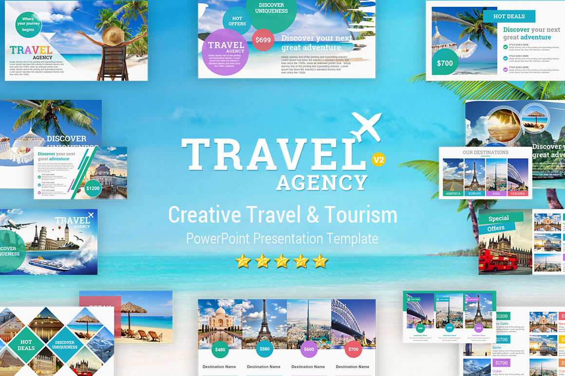 Travel And Tourism Powerpoint Presentation Template - Yekpix regarding Powerpoint Templates Tourism