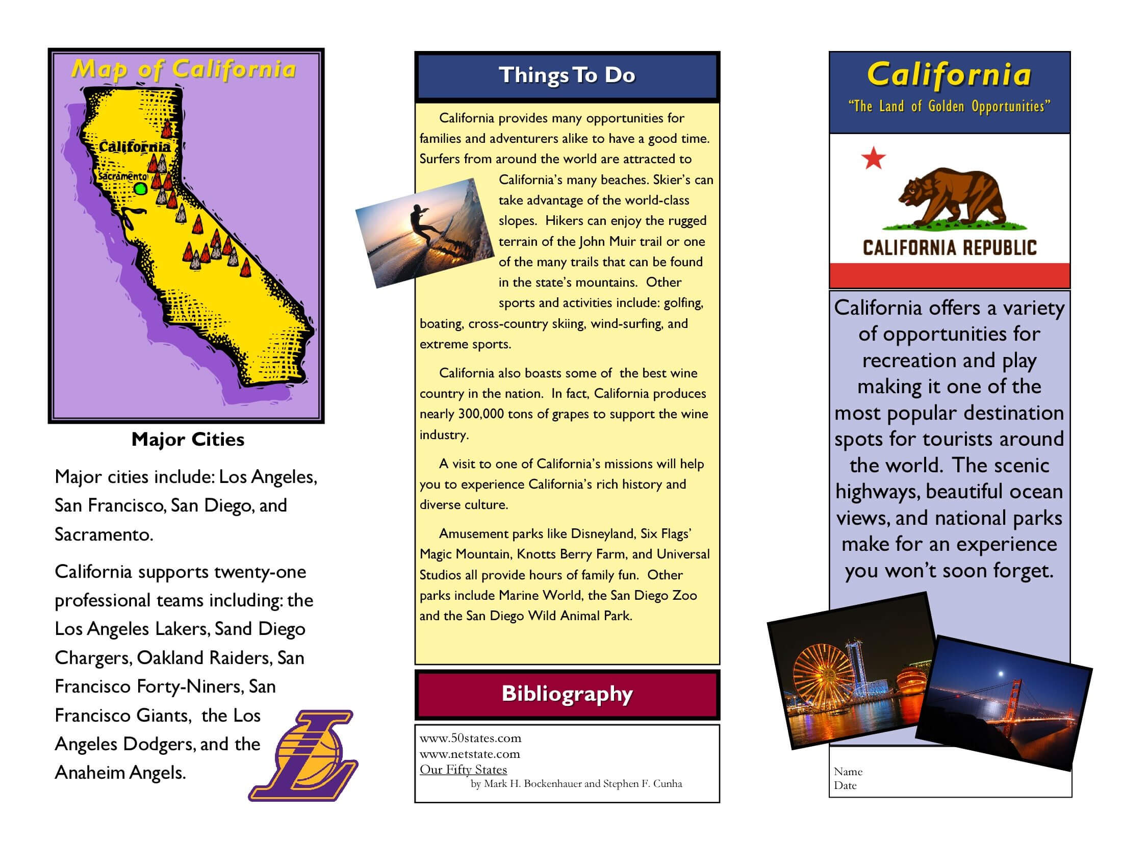 Travel Brochure Examples For Students | Theveliger Regarding Country Brochure Template