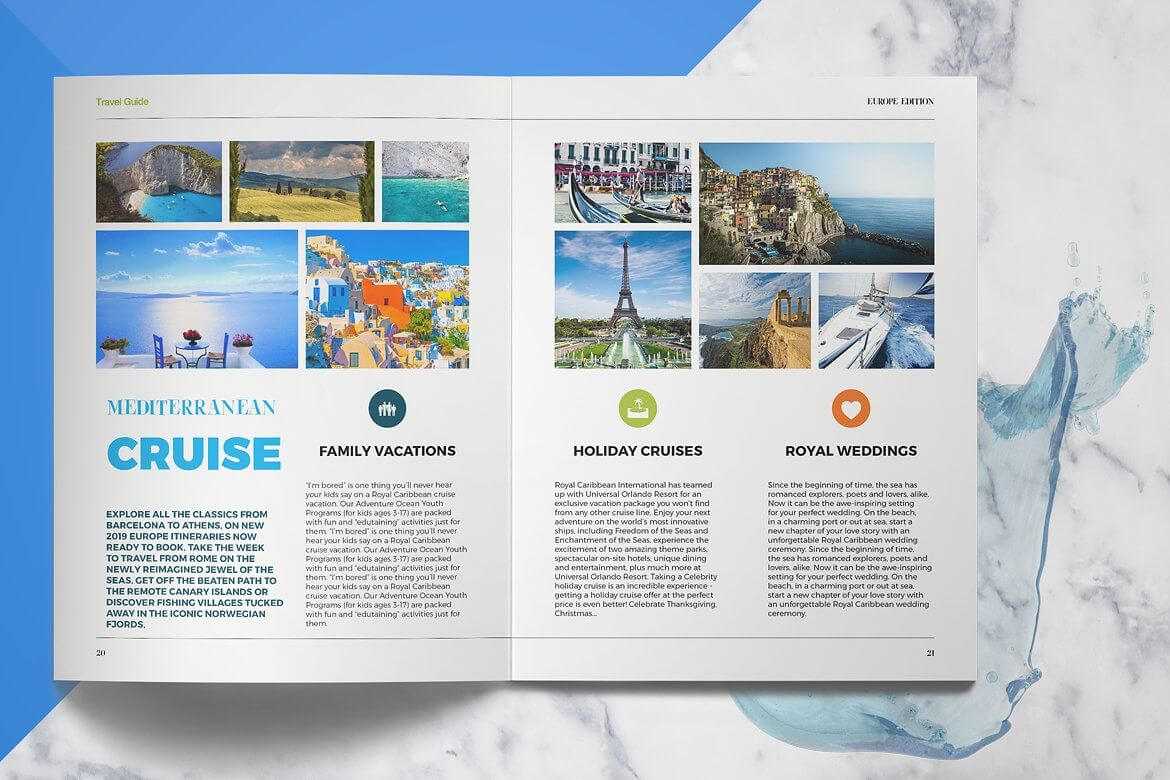 Travel Guide #create#designs#supply#products | Backgrounds With Travel Guide Brochure Template