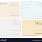Travel Postcard Templates Greetings Post Cards In Post Cards Template
