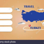 Travel Turkey Template Vector For Travel Agencies Etc In Blank Turkey Template