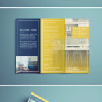 Tri Fold Brochure | Free Indesign Template For Z Fold Brochure Template Indesign