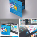 Tri Fold Social Media Brochure Template Indesign Indd With Regard To Social Media Brochure Template